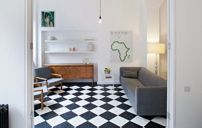 Houzz Tour: Playing Checkers in a Converted London Bakery
