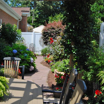 Townhouse Garden in Northeast Raleigh