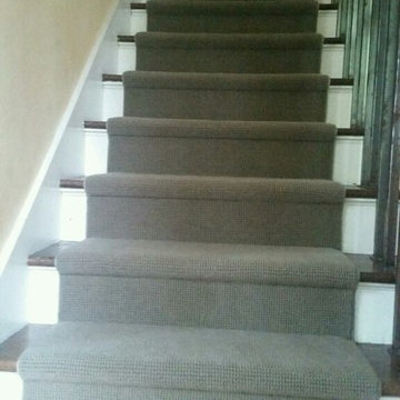 Stairway runner installation(west Queen Anne)