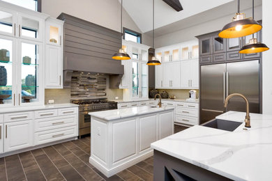 Kitchen photo in Austin