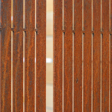 Corten screen
