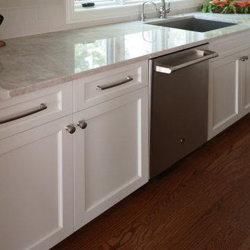 Classic Transitional Kitchen, Family Room and More
