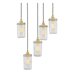 JAM JAR CLUSTER PENDANT - Chandeliers