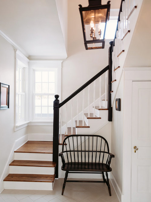 Best Farmhouse Staircase Design Ideas & Remodel Pictures ...