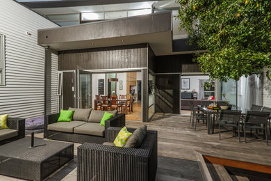 Contemporary home design in Auckland.