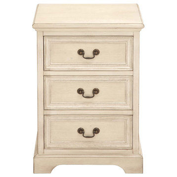 Traditional Cream Wood Cabinet 96212