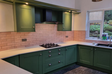 Minimalist kitchen photo in Other