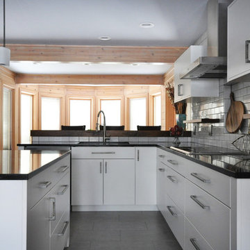 Ada Transitional Kitchen