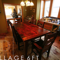 Reclaimed Wood Harvest Tables - Products