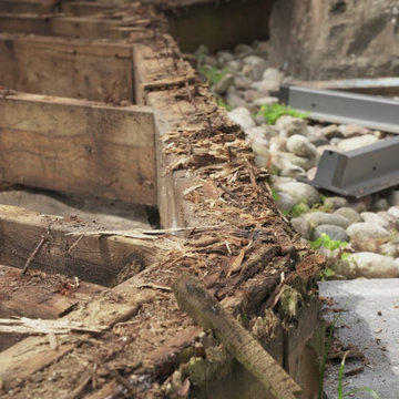 Unique Deck Replacement Using Innovative Tanzite Stone