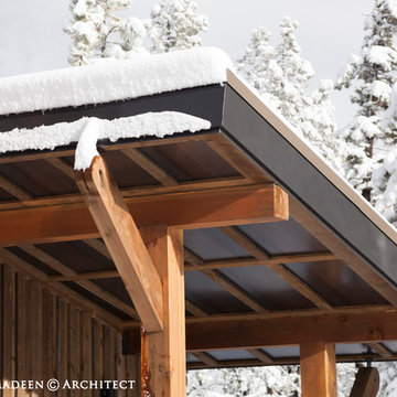Modern Mining Strawbale Get-Away