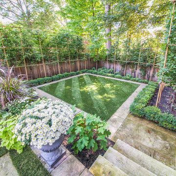 Bamboo Wall Backyard