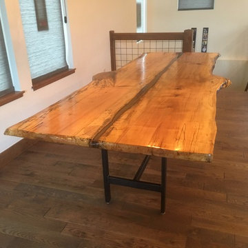 Yost | Wolff Residence Commissioned Spalted Maple Dinning Table