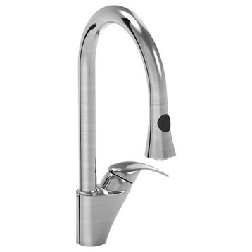 Parmir Single Handle Kitchen Faucet With Pull Down Spray, #2