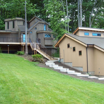 Steep Hillside Garage