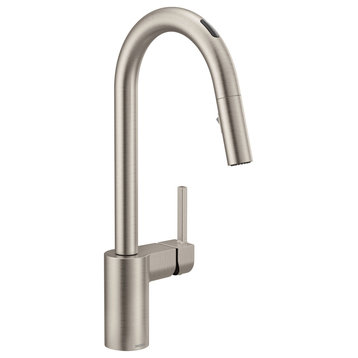 Moen 7565EV Align Smart Faucet 1.5 GPM 1 Hole Pull Down Kitchen - Spot Resist