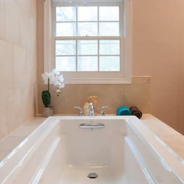 Transitional Bathroom Before & After