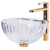 De Medici Luxury LED Crystal Vessel Sink