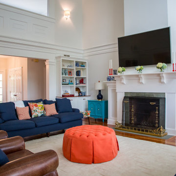 Living Room with Mountain Views