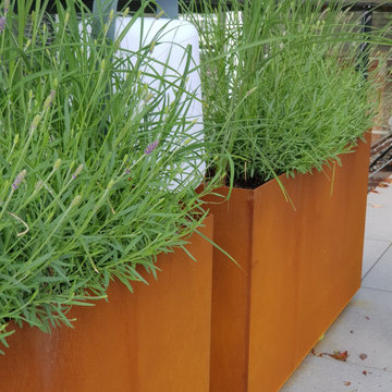 Pflanzkübel Corten