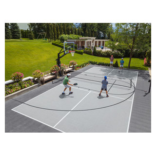 SNAPSPORTS Multi Sport Backyard Court build Landscape Salt Lake