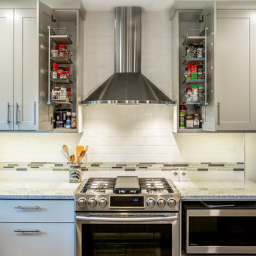 Versatile Kitchen - Open Cabinets