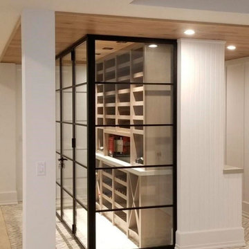 Steel Wine Cellar Unit in Winnetka, Illinois – STL-W4 Model