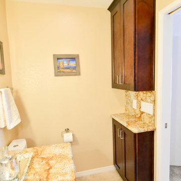 Poway Open Shower Master Bath