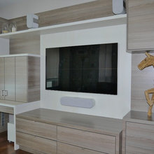 family room and bar area ideas for Rebecca