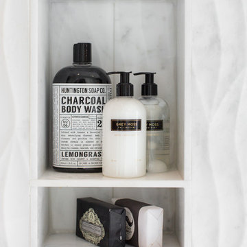 Hinman Master Bath | Roxborough Park, CO | Modern Farmhouse Renovation