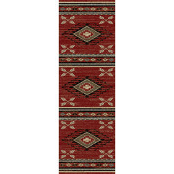 Southwestern Hall And Stair Runners by Rugs of Dalton