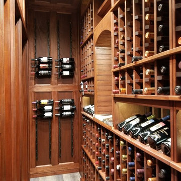 Under Stairs Wine Closet