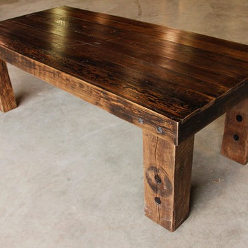 Rustic Reclaimed Wood Dining Table