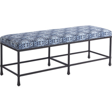 Ruby Bed Bench - Blue