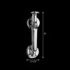 Chrome Plated Doctor's Shaped Front Door Knocker with Screws Renovators Supply