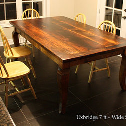 Reclaimed Wood Harvest Tables - Products