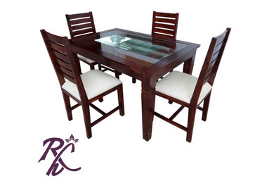 Solid Sheesham wood Dining Table set