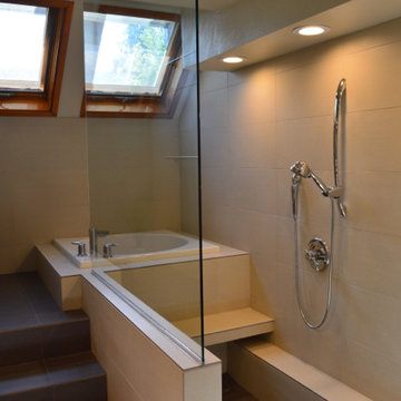 Unique Shower/Bath Remodel