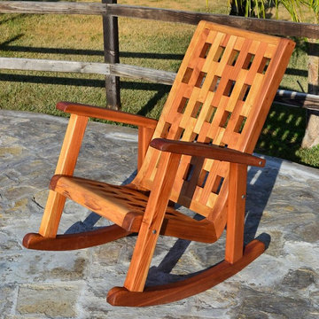Lighthouse Wooden Rocking Chair