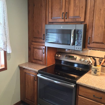 Galva, IL- Rustic Beech Kitchen With Storage Galore!