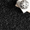 nuLOOM Bria Moroccan Diamond Tassel Shag Striped Area Rug, Black 3'x5'