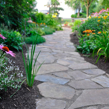 Landscape Design Malvern, PA - Front Walkway Garden