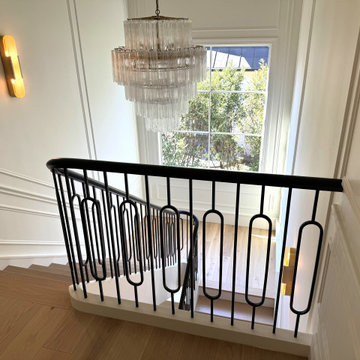 Project #134 | Straight Staircase with Elliptical Stringer
