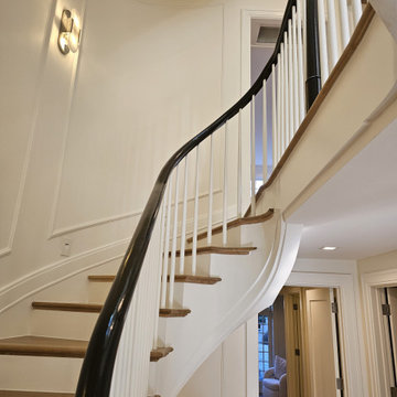 Project #131 | Three-Story Elliptical Staircase in Historic Home