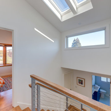 New Stair + Skylights - Albany Kitchen + Bedroom Addition