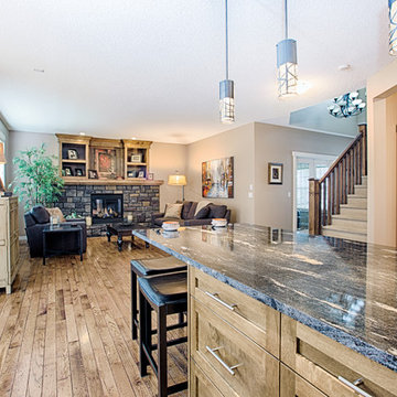 Rustic Kitchen & Main Floor