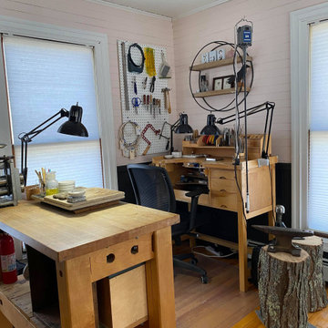 Creating Studio space for a creative jeweler