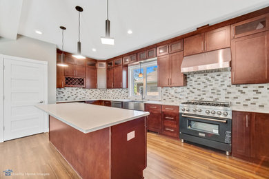 Transitional kitchen photo in Chicago