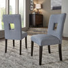 Chandler Keyhole Back Dining Chair, Set of 2, Blue