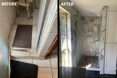 Before and After Bathroom Update